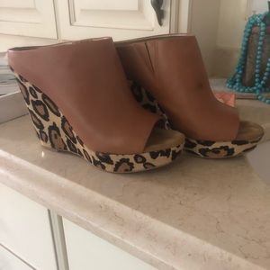 Leather Sam Edelman mules
